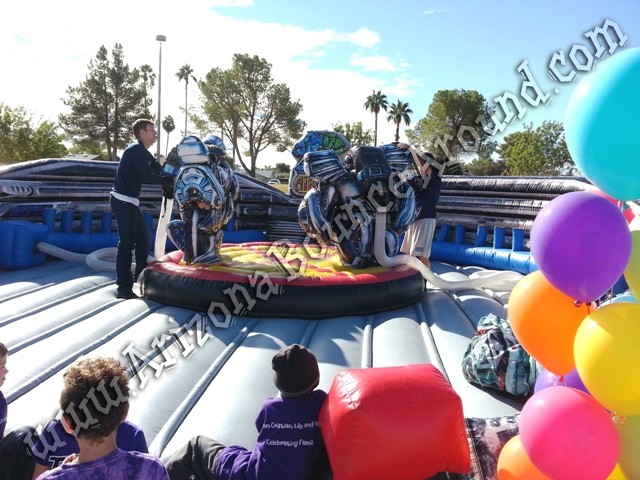 Inflatable sumo suits for rent